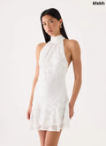 Recents Mini Dress - White - Mini Dresses