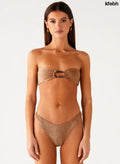 Sun Spell Bikini Bottom - Gold - Swimwear